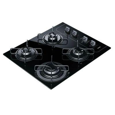 Cooktop a Gás CD060AE 4 Bocas Preto Consul