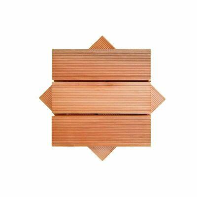 Deck Modular Madvei 30x30cm Saligna Natural Deck Modular Madvei 30x30cm Saligna Natural