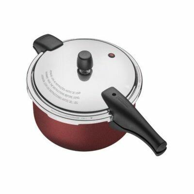 Panela de Pressão Vancouver Antiaderente 6L Vermelha Tramontina