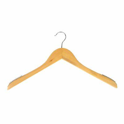 Cabide de Madeira 3 Peças com Silicone Casa&Ideia