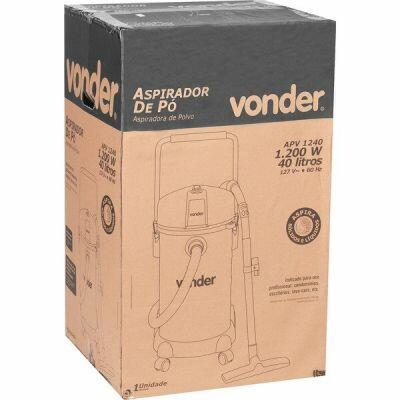 Aspirador de Pó Industrial 1200W Vonder
