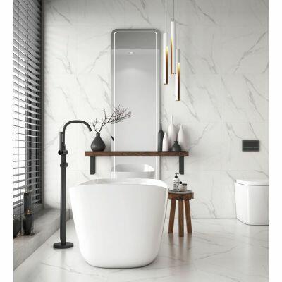 Piso Cerâmico Classic Marmo Retificado Acetinado 53x53 Savane