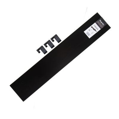 Prateleira Prat-K Lineare com Suporte 20x100cm Preta