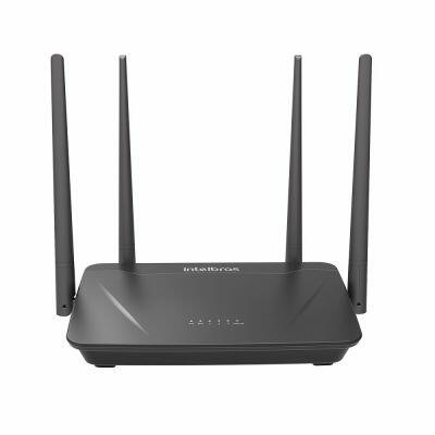 Roteador Wi-Fi Intelbras Dual Band AC 1200 Preto Roteador Wi-Fi Intelbras Dual Band AC 1200 Preto