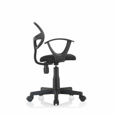Cadeira Mesh Stable com Rodizios Preto Diagonal