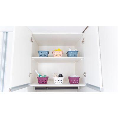 Cesto Plástico Log Rose 5,2L 21,4x31x12,5cm