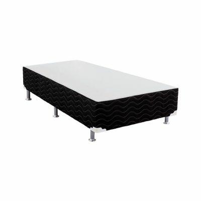 Base Light Selado Preto para Colchão Solteiro 31x88x188 Ortobom