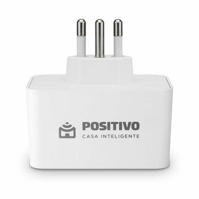 Smart Plug Wi-Fi Branco Positivo