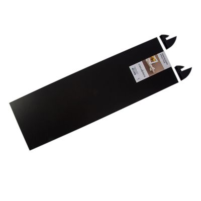 Prateleira Practice com Suporte 25x80cm Preta Casa&Ideia