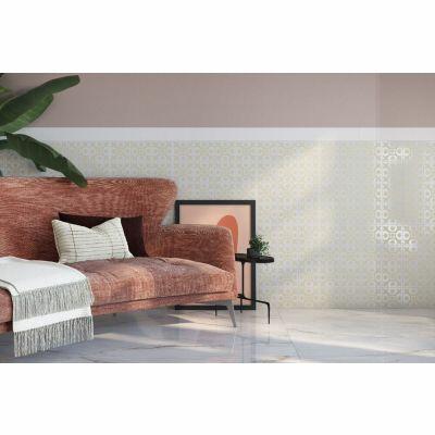 Porcelanato Polido Bianco Oro 80x160 Retificado Marmorizado Eliane