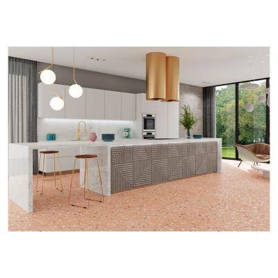 Porcelanato Confete Pink Retificado Natural 100x100 Ceusa