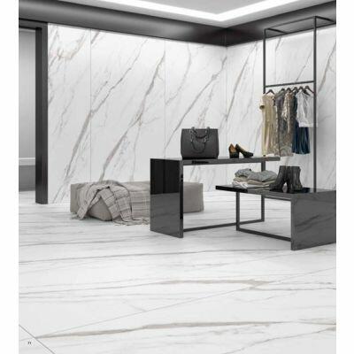Porcelanato Statuario Retificado Polido 120x240 Málaga