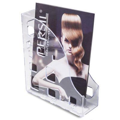 Porta Revista Dello DelloCollor 24,5x8,4x28cm Cristal
