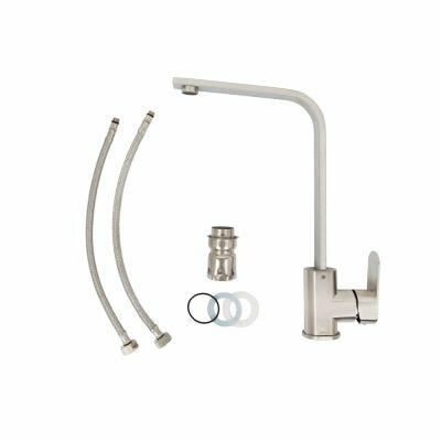 Torneira Misturador para Cozinha de Mesa Fontana 1/2" Aço Escovado Addra