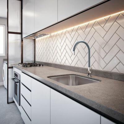 Torneira de Mesa para Cozinha Galiflex 1/2" Cinza Docol