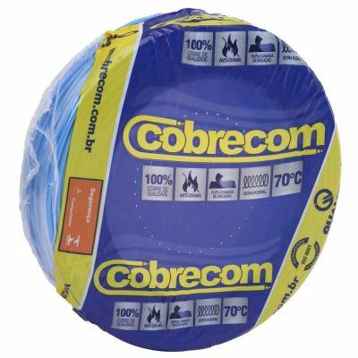 Cabo Flexível 4mm 100m 450/750v Azul Cobre Cobrecom