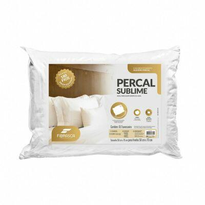 Travesseiro Percal Sublime 50x70cm Fibrasca Travesseiro Percal Sublime 50x70cm Fibrasca
