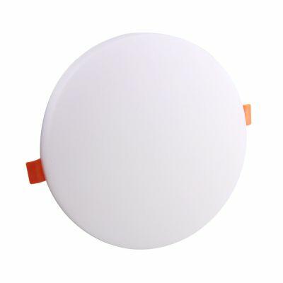 Painel LED Frameless 12W 3000K Redondo Luz Amarela Taschibra