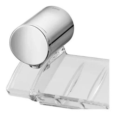 Saboneteira de Parede Single Cromado Docol