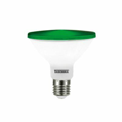 Lâmpada LED IP 65 Taschibra PAR 30 11W E27 Luz Verde
