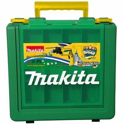 Furadeira de Impacto 1/2" HP1640KBR 760W com Brocas Makita