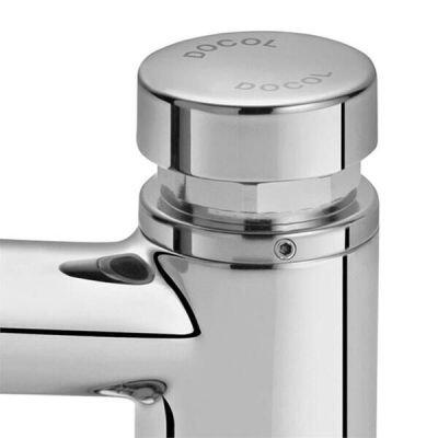 Torneira para Banheiro de Mesa Bica Baixa 1/2" Compact Pressmatic Cromado Docol Torneira para Banheiro de Mesa Bica Baixa 1/2" Compact Pressmatic Cromado Docol