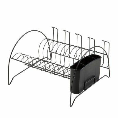 Escorredor de Louça Arthi Black 31,5x24,3cm