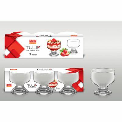 Jogo de Sobremesa Casa&Ideia 3 Peças Tulip
