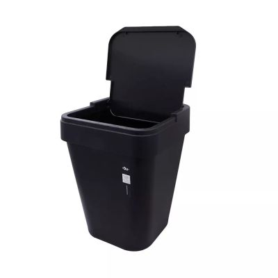 Lixeira de Plástico Izzy 10L Preta Ou