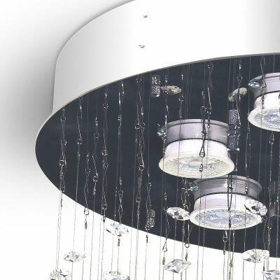 Plafon Bronzearte 6 Lâmpadas 37953V2 GU10 Cristal
