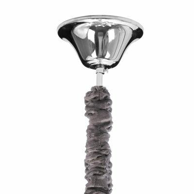 Lustre Bronzearte Clássico 8 Lâmpadas E14 Fume 34581