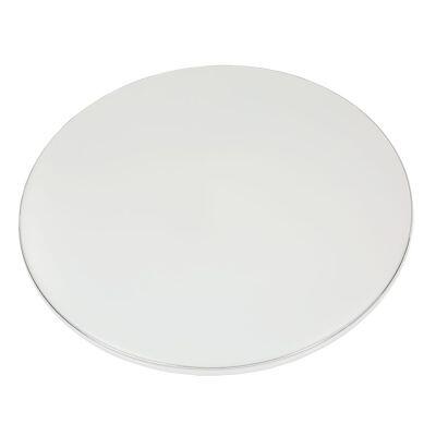 Plafon LED Slim 50W 6500K 50cm Redondo Luz Branca Vitralux