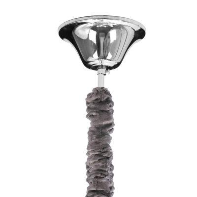 Lustre Bronzearte Clássico 5 Lâmpadas E14 Fume 34580