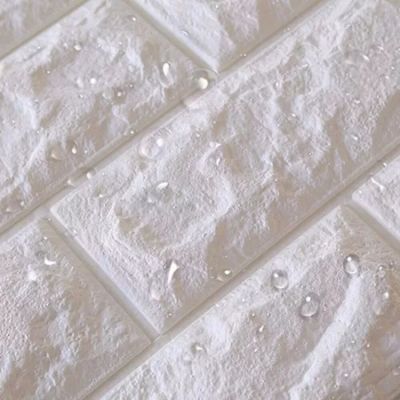 Revestimento Autoadesivo Soft Brick White Tijolinho 70x76 Tokfix