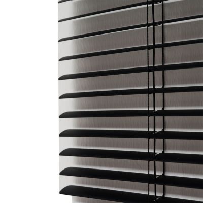 Persiana Horizontal Easy 120x160cm Preto Diagonal