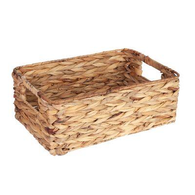 Cesto Decorativo Emma 36x24x13cm Natural Diagonal