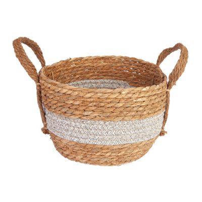 Cesto Decorativo Trynit Natural 24x24x17 Diagonal