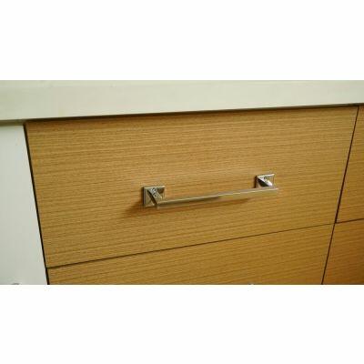 Puxador Geris Trentino Aço Polido 20,7cm