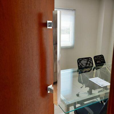 Puxador Geris Quadratto Eco 50cm Aço Polido