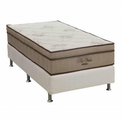 Colchão Ortobom Pró Vida Solteiro 88x188x30cm Creme