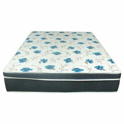 Colchão Ortobom ISO 6.0 D28 Casal 138x188cm Azul/Branco 104040.6710