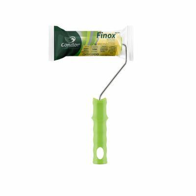 Rolo Condor Pincéis 9cm Amarelo