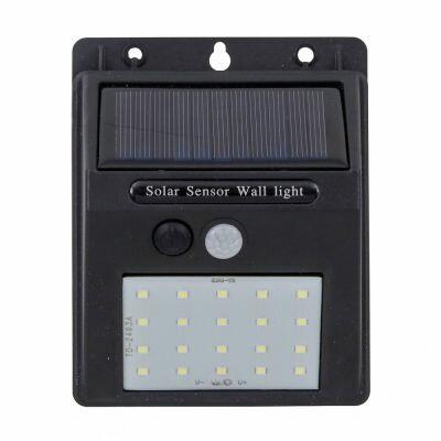 Luminaria Solar LED com Sensor 4W Branca 6500K Bivolt Luz Branca Gaya