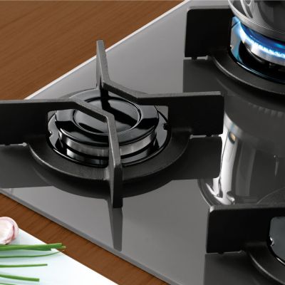 Cooktop a Gás 5 Bocas TC Infinity Vidro Preto Fischer