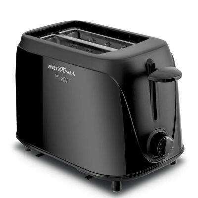 Torradeira BTR01P 750W Preto Britânia Torradeira BTR01P 750W Preto Britânia