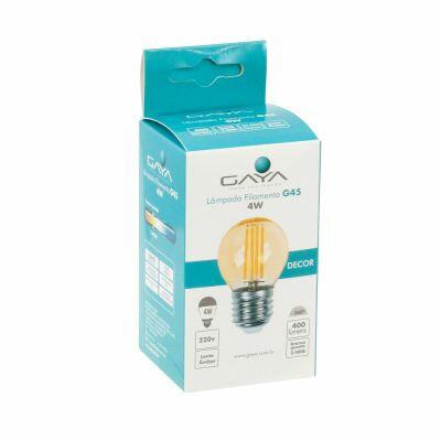 Lâmpada LED Filamento Vintage G45 Gaya 220V 2400K