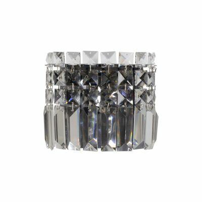 Arandela Paris Cristal 1 Lâmpada G9 Cromo 40W Bronzearte