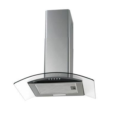 Coifa de Parede Fit Vidro 28017 60cm Aço Escovado Fischer