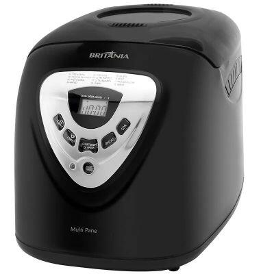 Panificadora Britânia Multipane 600W Preta Panificadora Britânia Multipane 600W Preta