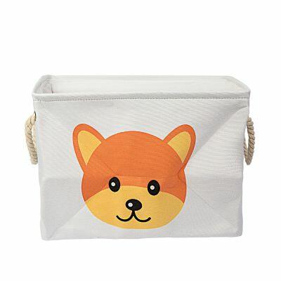 Cesto para Roupa Raposa 40x30cm Casa&Ideia
